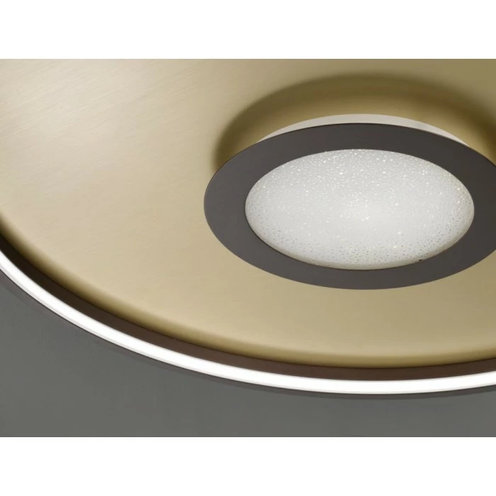 Fischer & Honsel Leuchten Bug Deckenleuchte LED Aluminium, 1-flammig, Fernbedienung – Bild 3