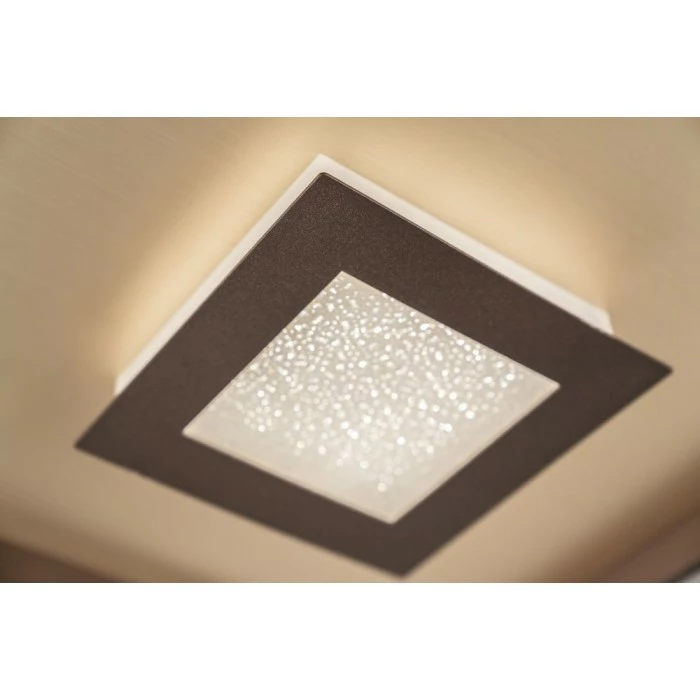 Fischer & Honsel Leuchten Bug Deckenleuchte LED Rostfarben, Gold, 1-flammig, Fernbedienung – Bild 6