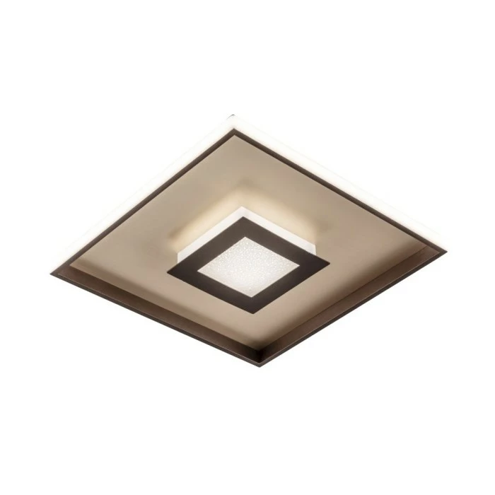 Fischer & Honsel Leuchten Bug Deckenleuchte LED Rostfarben, Gold, 1-flammig, Fernbedienung – Bild 7