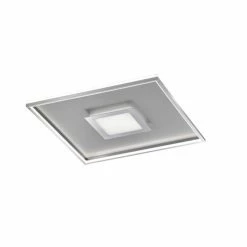 Fischer & Honsel Leuchten Bug Deckenleuchte LED Chrom, Aluminium, 1-flammig, Fernbedienung
