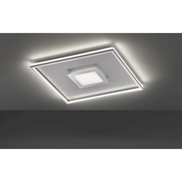 Fischer & Honsel Leuchten Bug Deckenleuchte LED Chrom, Aluminium, 1-flammig, Fernbedienung – Bild 2