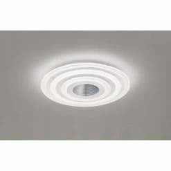 Honsel Leuchten Fischer & Honsel Lucci Deckenleuchte LED Wei&szlig;, 1-flammig, Fernbedienung