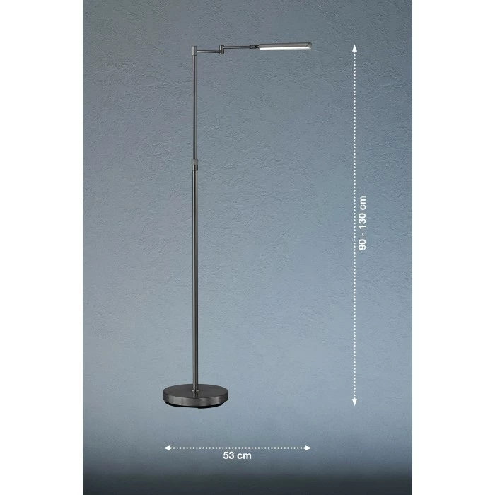 Honsel Leuchten Fischer & Honsel Nami Stehleuchte LED Schwarz, 1-flammig – Bild 4