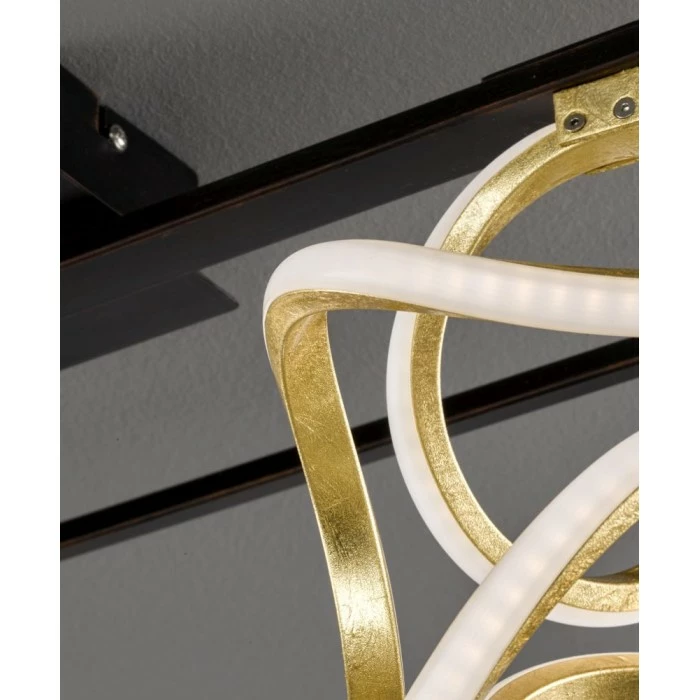 Honsel Leuchten Fischer & Honsel premium Gesa Deckenleuchte LED Schwarz, 1-flammig â Bild 3