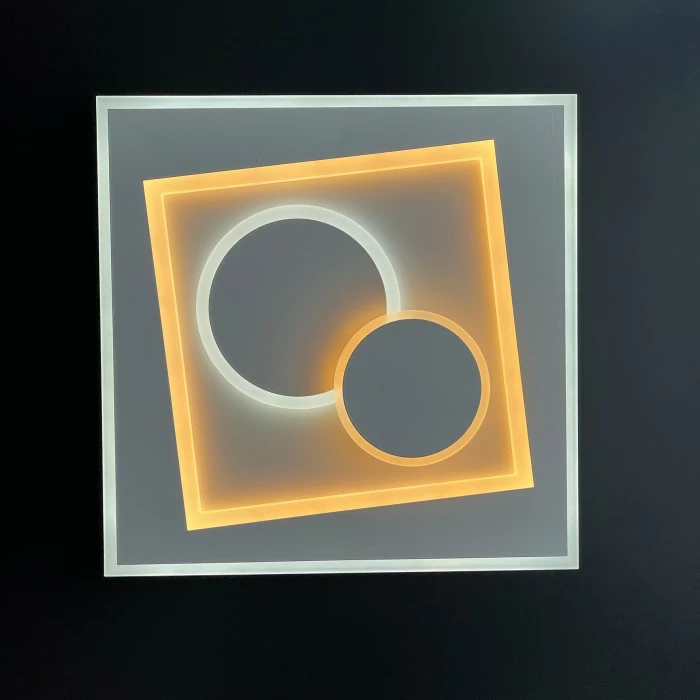 Honsel Leuchten Fischer & Honsel Ratio Deckenleuchte LED Weiß, 1-flammig, Fernbedienung – Bild 4