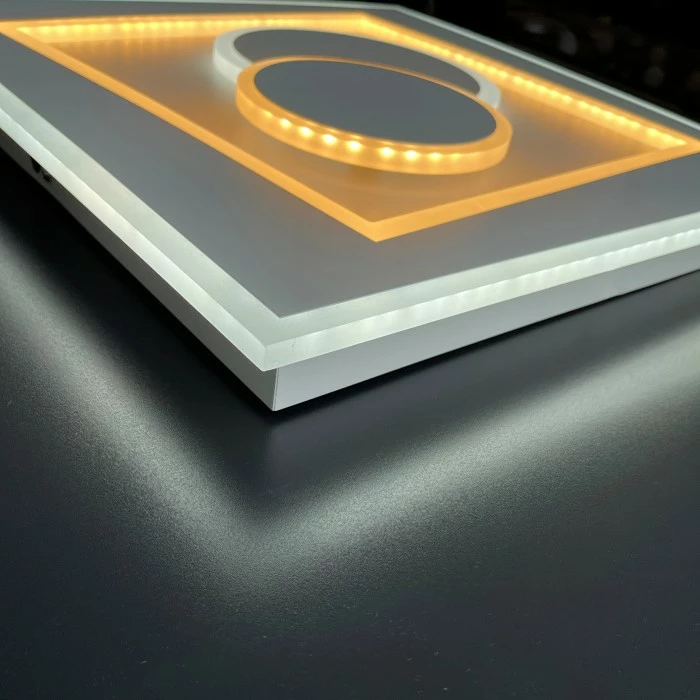 Honsel Leuchten Fischer & Honsel Ratio Deckenleuchte LED Weiß, 1-flammig, Fernbedienung – Bild 6