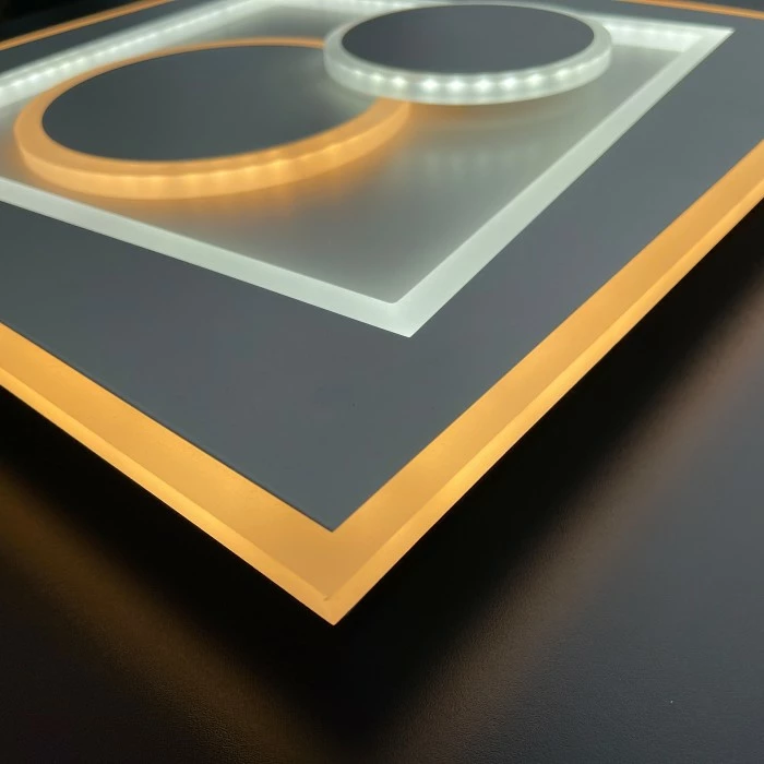 Honsel Leuchten Fischer & Honsel Ratio Deckenleuchte LED Weiß, 1-flammig, Fernbedienung – Bild 9