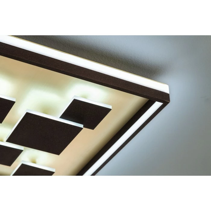 Honsel Leuchten Fischer & Honsel Rico Deckenleuchte LED Braun, 1-flammig – Bild 3