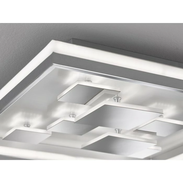 Honsel Leuchten Fischer & Honsel Rico Deckenleuchte LED Nickel-Matt, 1-flammig â Bild 3