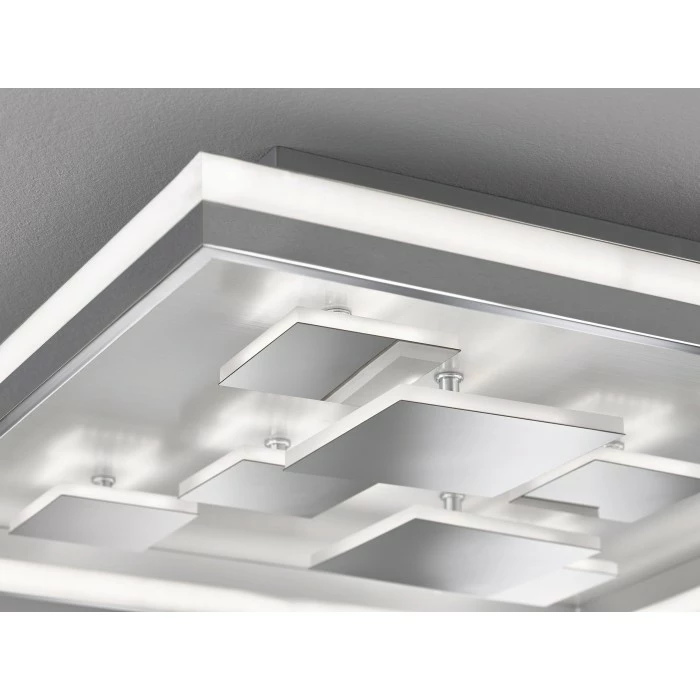 Honsel Leuchten Fischer & Honsel Rico Deckenleuchte LED Nickel-Matt, 1-flammig â Bild 4