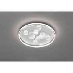 Honsel Leuchten Fischer & Honsel Rico Deckenleuchte LED Nickel-Matt, 1-flammig