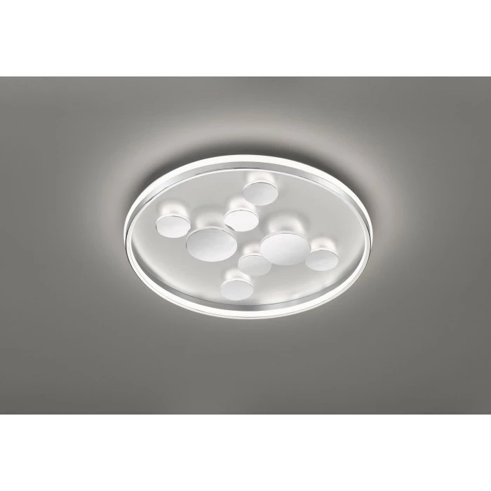 Honsel Leuchten Fischer & Honsel Rico Deckenleuchte LED Nickel-Matt, 1-flammig