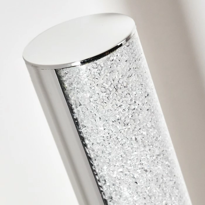 Hofstein Flaut Stehleuchte LED Chrom, 1-flammig, Fernbedienung, Farbwechsler – Bild 10