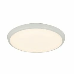 Globo AEMON Deckenleuchte LED Wei&szlig;, 1-flammig, Bewegungsmelder