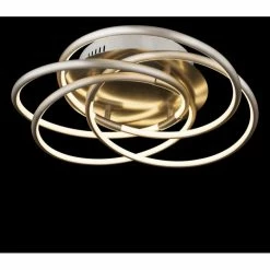 Globo BARNA Deckenleuchte LED Nickel-Matt, 1-flammig