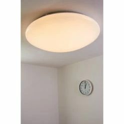 Globo CAESAR Deckenleuchte LED Wei&szlig;, 1-flammig