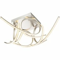 Globo CAGUA Deckenleuchte LED Nickel-Matt, 1-flammig