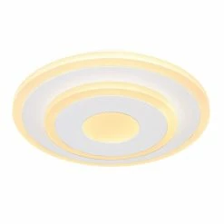 Globo CAMILLA Deckenleuchte LED Wei&szlig;, 1-flammig