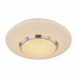 Globo CANDIDA Deckenleuchte LED Wei&szlig;, 1-flammig