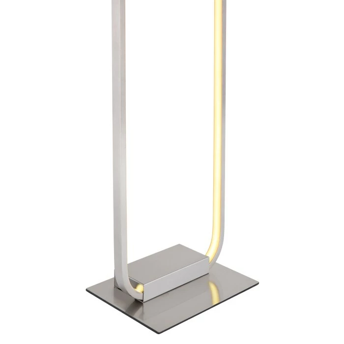 Globo SILLA Stehleuchte LED Nickel-Matt, 1-flammig – Bild 3