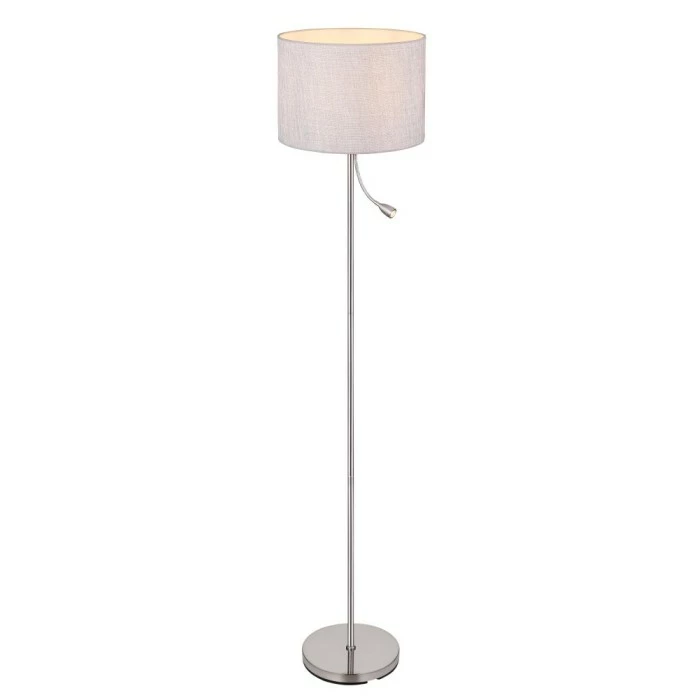 Globo UMBRELLA Stehleuchte LED Nickel-Matt, 2-flammig – Bild 2