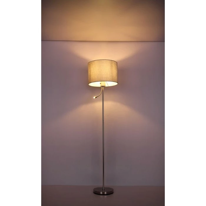 Globo UMBRELLA Stehleuchte LED Nickel-Matt, 2-flammig – Bild 8