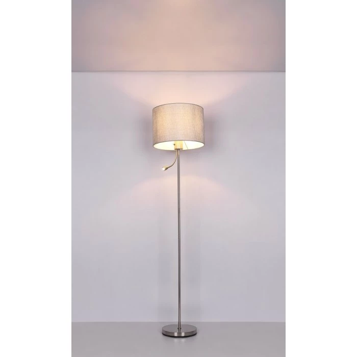 Globo UMBRELLA Stehleuchte LED Nickel-Matt, 2-flammig – Bild 9