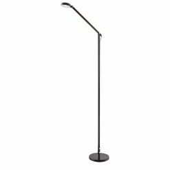 Globo Wilo Stehleuchte LED Schwarz, 1-flammig