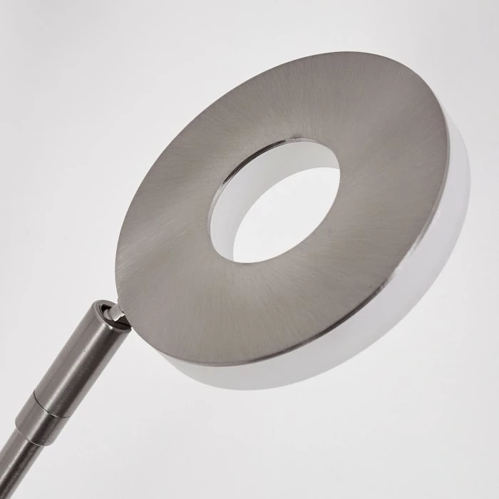 Hofstein Gulkana Stehleuchte LED Nickel-Matt, 2-flammig – Bild 15