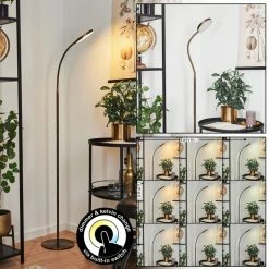 Hofstein Haltia Stehleuchte LED Bronze, 1-flammig