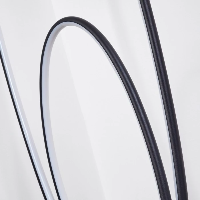 Hofstein Harpeth Stehleuchte LED Schwarz, 1-flammig – Bild 15