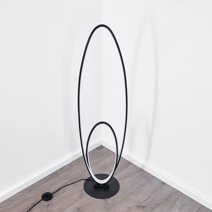 Hofstein Harpeth Stehleuchte LED Schwarz, 1-flammig – Bild 17