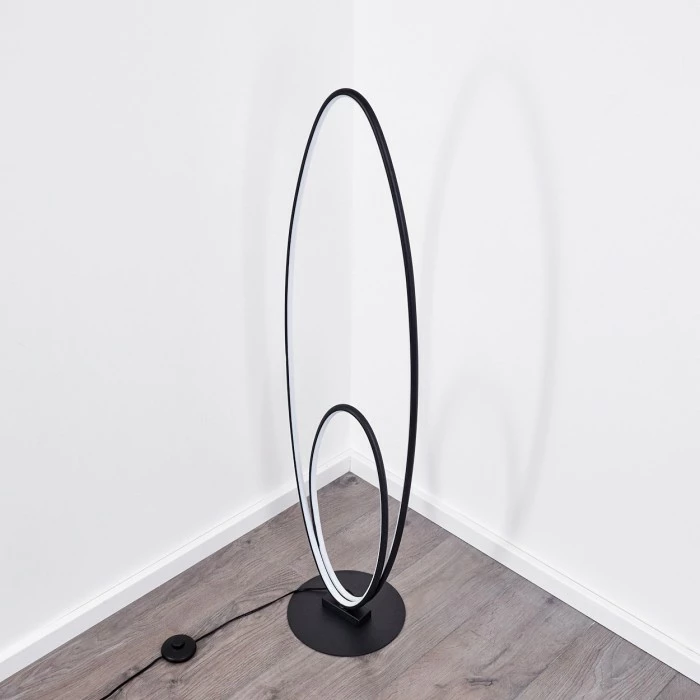 Hofstein Harpeth Stehleuchte LED Schwarz, 1-flammig – Bild 10