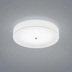 Helestra Bora Deckenleuchte LED Nickel-Matt, 1-flammig