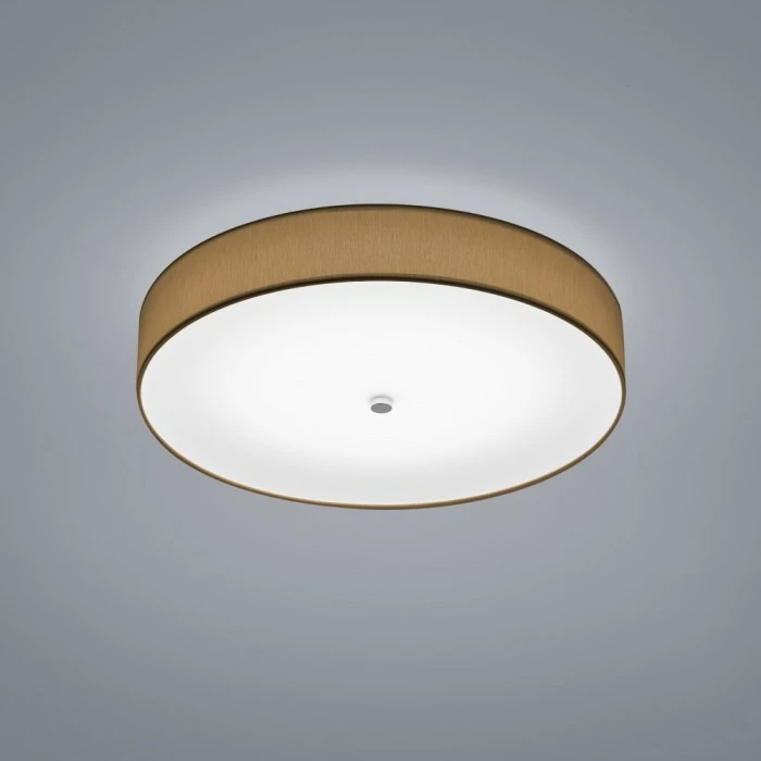 Helestra Bora Deckenleuchte LED Nickel-Matt, 1-flammig