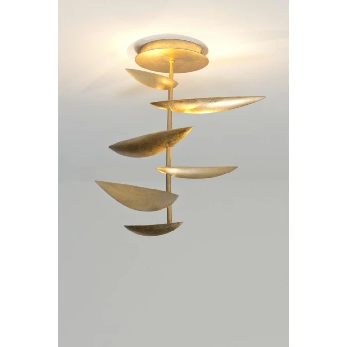 Holländer MASCOTTE Deckenleuchte LED Gold, 6-flammig – Bild 2