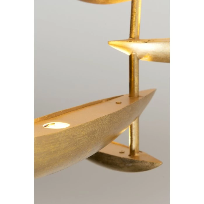 Holländer MASCOTTE Deckenleuchte LED Gold, 6-flammig – Bild 5