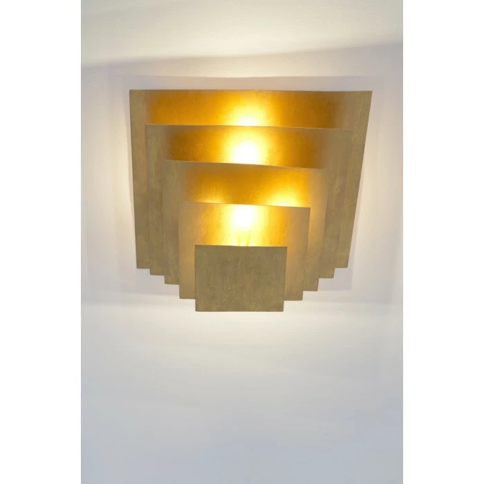 Holländer VISIERA Deckenleuchte LED Gold, 9-flammig