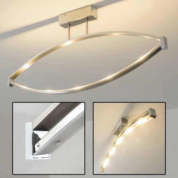 Honsel Leuchten Honsel Lucy Deckenleuchte LED Chrom, Edelstahl, 5-flammig