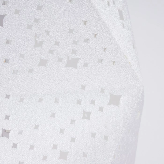 Hofstein Korskrogen Stehleuchte LED Weiß, 1-flammig, Fernbedienung, Farbwechsler – Bild 3