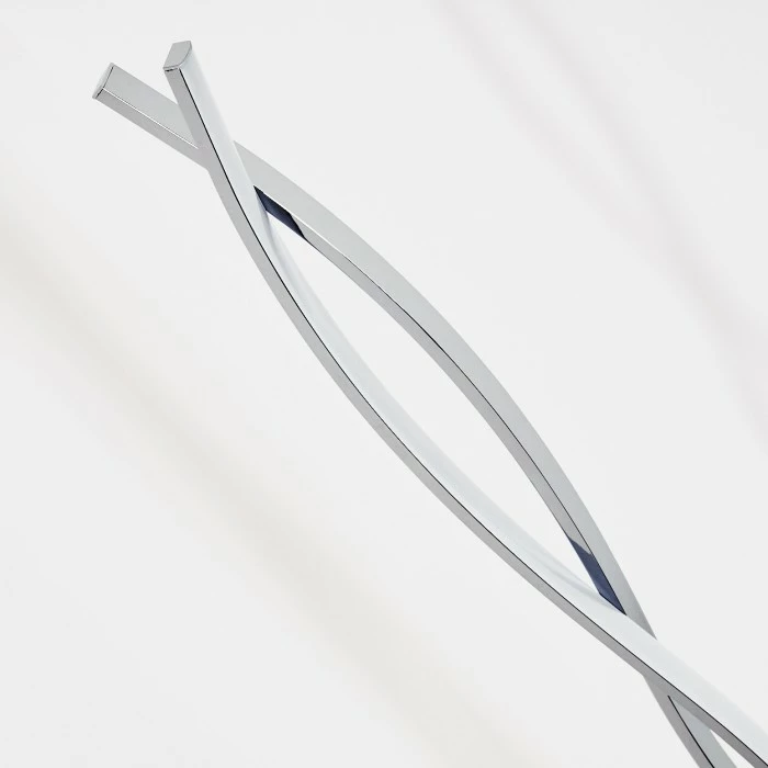 Hofstein Kudus Stehleuchte LED Chrom, 4-flammig – Bild 5