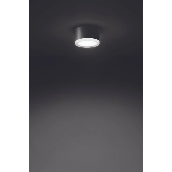 LCD Grasbrunn Außendeckenleuchte LED Schwarz, 1-flammig â Bild 4