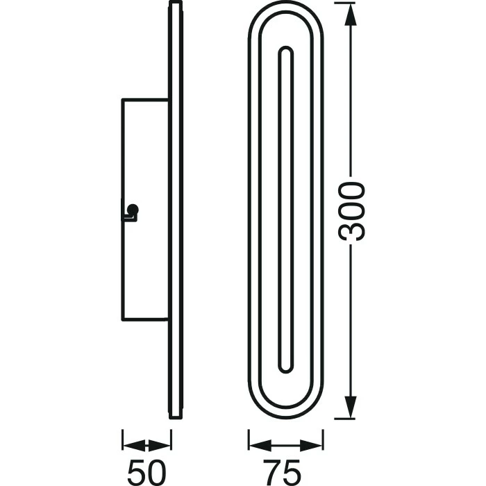 LEDVANCE Bathroom Decorative Deckenleuchte Schwarz, 1-flammig – Bild 2