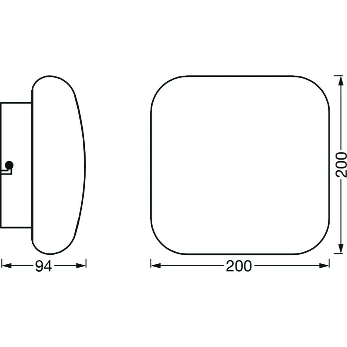 LEDVANCE Bathroom Decorative Deckenleuchte Weiß, 1-flammig â Bild 4