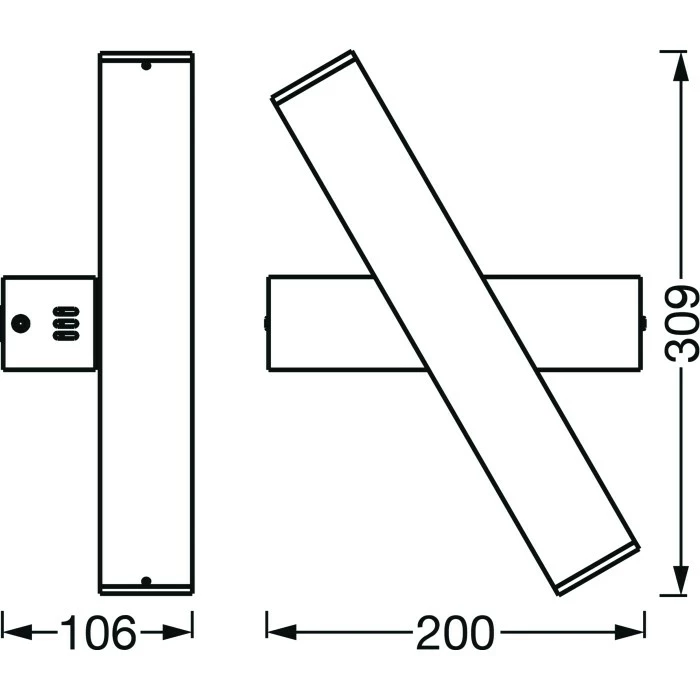 LEDVANCE Decorative Deckenleuchte Schwarz, 1-flammig â Bild 4