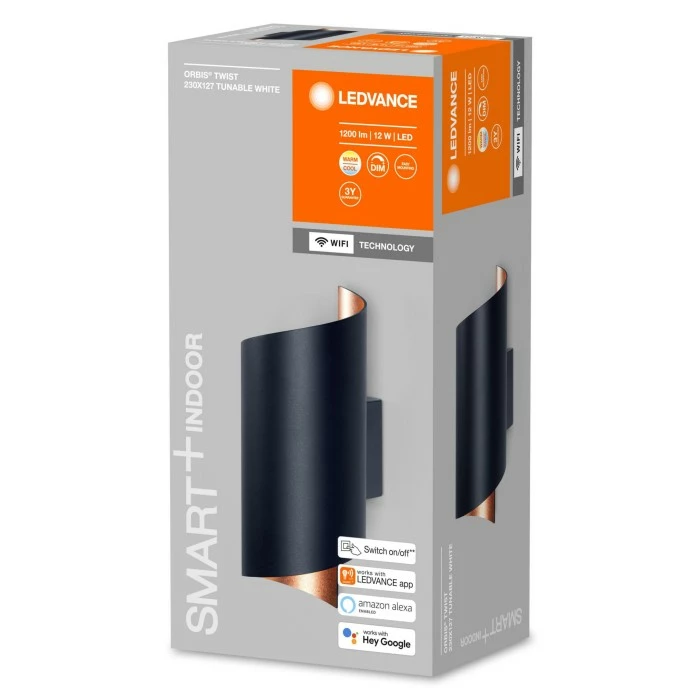 LEDVANCE Decorative Deckenleuchte Schwarz, 1-flammig – Bild 3