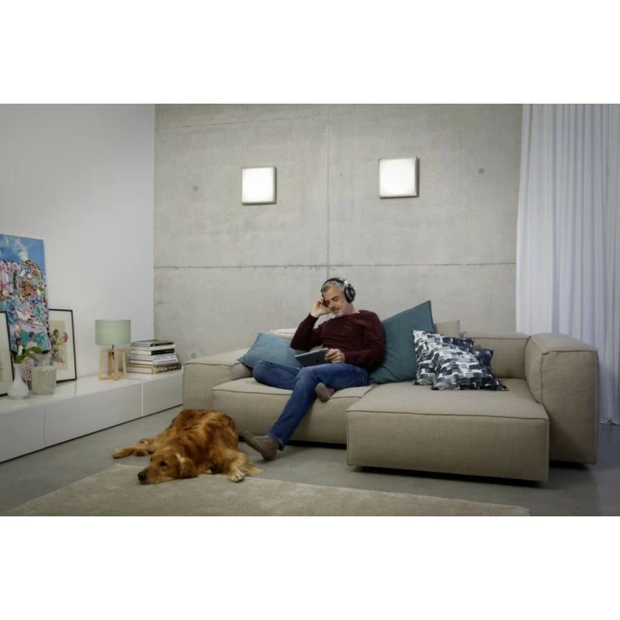 LEDVANCE LUNIVE Deckenleuchte Silber, 1-flammig – Bild 3