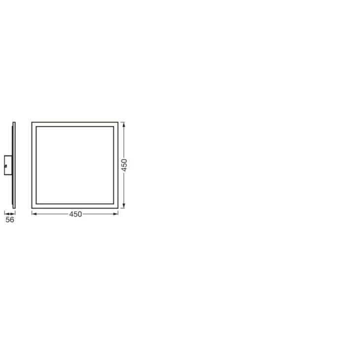LEDVANCE PLANON Deckenpanel Schwarz, 1-flammig, Farbwechsler – Bild 4
