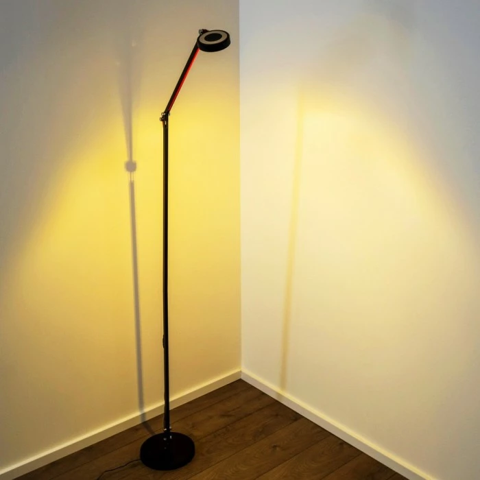 Hofstein Leticia Stehleuchte LED Schwarz, 1-flammig – Bild 12