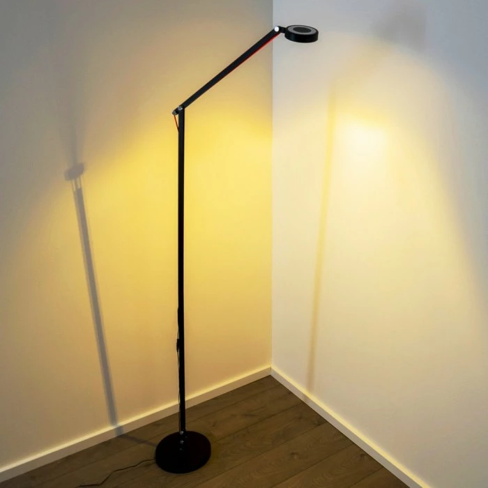 Hofstein Leticia Stehleuchte LED Schwarz, 1-flammig – Bild 7